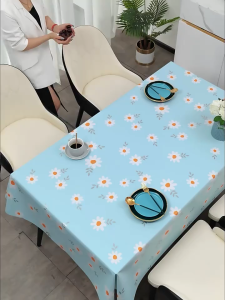 ผ้าปูโต๊ะกันน้ำและกันน้ำมัน สำหรับโต๊ะรับประทานอาหารและโต๊ะในคาเฟ่