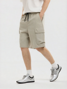 Quần Shorts Đùi Rộng Có Túi 26 inches
