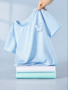 JS | Cool Dry Short Sleeve T-shirt for Girls Summer