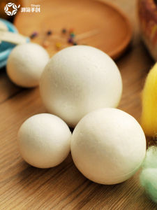 Yuan Jian Hand-Created Wool Felt Poke Poly Dragon Ball Wet Felt Handmade DIY Filling Coin Purse Foam Ball