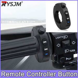 RYSJM | Motorcycle Handlebar Media Controller Steering Wheels Switch Bluetooth-compatible Wireless Media Smart Phone Remote Customized