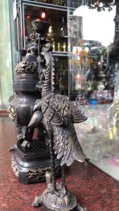 Tam Sự Đỉnh Vuông Tai Đào Số 3 Màu Đen Bóng