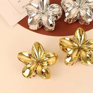 NEW Jepit Rambut Bunga Kamboja Korean Fashion Motif Baru High Quality 8CM