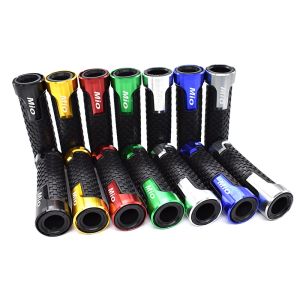 FOR Yamaha MIO mio i125 Mio Soul i125 Mio Sporty Mio Aerox 155 Universal Motorcycle Accessories CNC Handle Grip Refit Rubber Cover Anti-skid Sleeve Elven Eyes