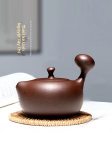 CHANGTAO | Bình Trà Đất Sét Tím Handmade 210cc