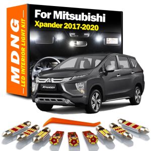 MDNG 5Pcs For Mitsubishi Xpander 2017 2018 2019 2020 Canbus LED Interior Map Dome Light Kit Car Led Bulbs Accessories No Error