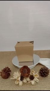 (25 pcs) Rice Box Paper Size L Dus Rice Bowl makanan Take away Grosir