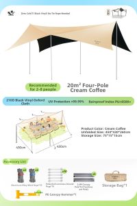 The Primitive | Outdoor Large Sunshade UV Protection Tent