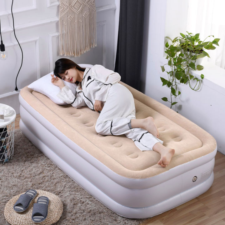 Airbed Cushion Heighten and Thicken Portable Bed Double Airbed Single