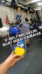VBELT VBEL V-BELT VANBELT YAMAHA XMAX 250 300 B74 B5X MICHELIN BAHAN EPDM