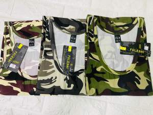 [READY STOCK]  Men Army Singlet Men Sleeveless Shirt Cotton Rompi Lelaki /Singlet Lelaki Freestyle Singlet /Sleeveless Tank Tops/Mens Undershirt Shirts Male Bodyshaper Fitness