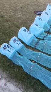 GIỌNG ĐỰNG CÁ XANH LƯỚI TRÁNG NHỰA KHUNG INOX DÀY DẶN CHẮC CHẮN KÈM TÚI ĐỰNG GIÁ BÌNH DÂN