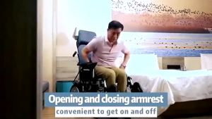 Electric wheelchair Multifunctional Automatic Intelligent Mobility Scooter Disabled Walker Absorber