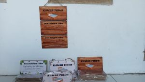 Hiasan dinding Doa Tidur model gantung