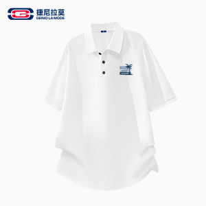 Genio Lamode Quick Dry Short Sleeve Polo Shirt Men Summer Commute Versatile Sport Casual Cool Feeling T Shirt Upper Body