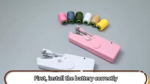 Mini Portable Sewing Machine Multifunctional Mini Handheld Electric Sewing Machine Heavy Duty
