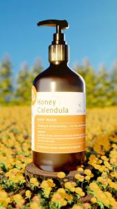 Termurah Biotalk Honey Calendula Body Wash | 300 ml | No SLS/SLES | Sabun Mandi Cair Natural | Melembabkan dan Menenangkan Kulit Eksim Psoriasis Sensitif Alergi Kering | Bukan Paket & Set Kecantikan Voltas