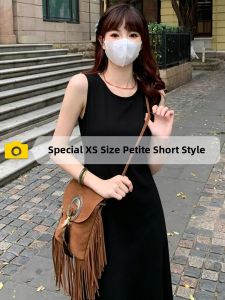 ZIYAN | Petite Black Summer Slip Dress XS