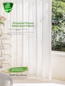 Nature Wind Sunshine | Flame Retardant Light-Blocking Sunscreen Insulation Curtains