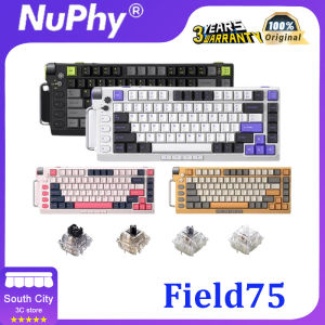 Field75 คีย์บอร์ดแบบกลไก RGB แบบไร้สายที่สามที่ Field75 คีย์บอร์ด คุณต้องทำการแลกเปลี่ยนร้อน
