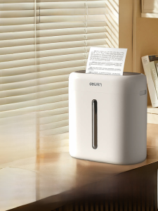 เครื่องปั่นกระดาษ Deli Silent Office Special Home Document Confidential Particle Shredder Large Capacity Commercial Small Business Equipment