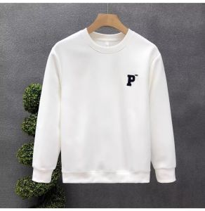 Print Casual Sweatshirt Mens Trendy Bottoming Shirt 2023 Autumn and Winter New Arrival Mens Versatile round Neck Pullover Coat