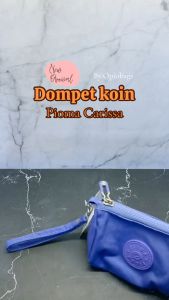 DEOBAGS TAS KECIL KOSMETIK WANITA KECIL / DOMPET MAKE UP / DOMPET SIMPLE 1 RUANG RESD0014 PIOMA CARISSA