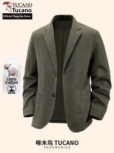 TUCANO | Cotton Business Casual Jacket For Men Autumn Spring