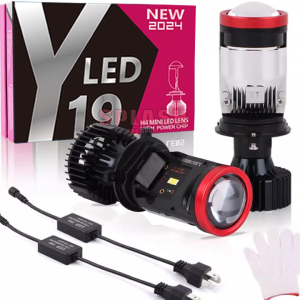 ไฟหน้า led รถยนต์ y19h4 led แท้  ไม่ต้องลุ้นไฟหน้า Y19Z1คู่ หลอดไฟหน้าLedมินิโปรเจคเตอร์ รุ่น Y11-RHD Y8 Y19 ขั้ว H4 RHD ไฟหน้าLED Mini Projector แสงกว้างกว่า หลอดไฟหน้ารถ ตัวล่าสุดของปี คัทออฟ พวงมาลัยขวา