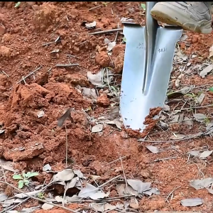 46CM*20CM เสียมขุดดิน พลั่วขุดดิน เหล็กแมงกานีส เครื่องมือการเกษตร เครื่องขุดดิน ที่พรวนดินแบบใช้แรงขาเสริมดันพลั่วลงดิน【จัดส่งจากกรุงเทพฯ+จัดส่งภายใน 2 ชั่วโมง】