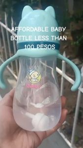 Bailey Baby Feeding Bottle Cute Kitty Cat Design Newborn Infant Food Grade Silicone Baby Bottle Bpa Free Feeding Bottle