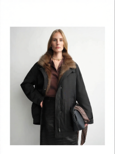 2.0 Upgrade Mink Fur Collar 90% Goose Down Long Parka Women