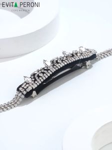 EVITA PERONI | "Shimmering Dance" Series Tassel Horizontal Clip | Female Hair Clip | High Quality Hair Clip