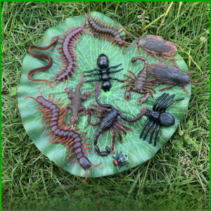 Soft Rubber Snake Artificial Snake Toy Scary Simulated Snakes Spider Ant Scorpion Cockroach Fly Gecko Insect Animal Model