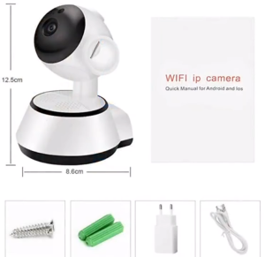 【ที่หมู่บ้านไม่มี WiFi ก็ใช้ได้】Full HD กล้อง ip camera wifi 5ล้านพิกเซล บันทึกชัดระดับ outdoor กล้องวงจรปิด cctv Night Vision โทรทัศน์วงจรปิด ใช้งานในบ้าน บ้านในและบ้านนอก รีโมทโทรศัพท์มือถือ รับประกันหนึ่งปี