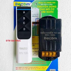 [3500W] Điều khiển từ xa 1000m cho Mô-Tơ Máy Bơm Nước