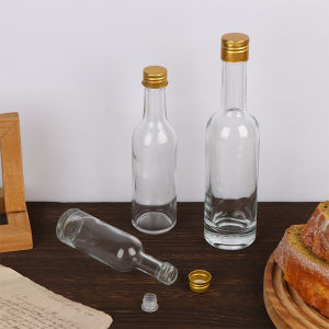 50-150ml Glass Wine Bottle Empty Whisky Glass Liquor Bottle For Alcohol Wedding Gifts Wine Mini Container Storage Bottle