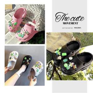 Wulove คอลเลคชั่นนี้ห้ามพลาด รองเท้าหัวโตแฟชั่น งานปังพร้อมเสิร์ฟ ใครชอบงานพื้นไม่หนาแนะนำรุ่นนี้ น้ำหนักเบา ใส่สบายมีหลายสี แถมฟรีตัวติดลายน่ารักๆ จิ้มเลย