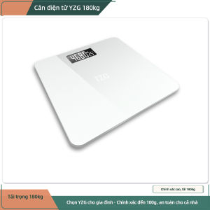 Cân Điện Tử Đo Cân Nặng Cơ Thể Chính Xác Cao Tải Trọng 180KG Pin Hoặc Sạc USB