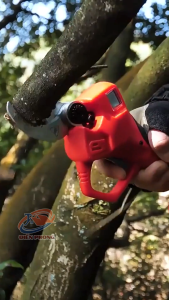 Kéo cắt cành không chổi than dùng pin 199v chân pin phổ thông máy cắt cành cắt ống nhựa đa năng tích hợp màn hình led