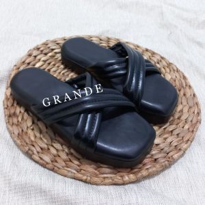 Sandal Wanita wedges Flatporm silang empuk dan ringan AR 06