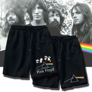 European-American Rock Band Cotton Shorts - Pink Floyds "The Dark Side of The Moon" - Large Size Mens Five-pair Pants