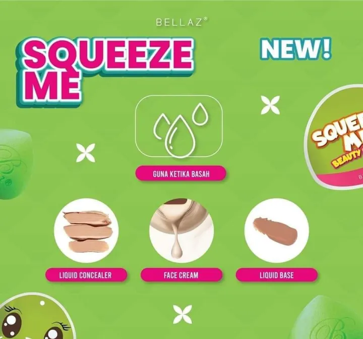 CLEARANCE%20STOCK!!%20SQUEEZE%20ME%20BEAUTY%20SPONGE%20BY%20MUA%20BELLAZ%20ORIGINAL%20HQ%20%E2%9D%97%E2%99%A5%EF%B8%8F%20-%20Image%204