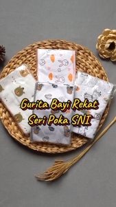 6pc/3pc Gurita Bayi Rekat Seri COKELAT Poka Perekat Press ZAK14