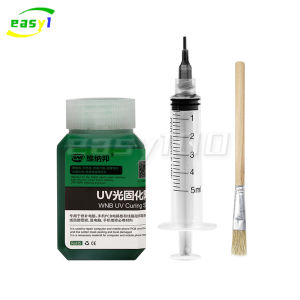 100g 4-IN-1 UV Curing BGA PCB Solder Mask Ink Green/Black/Blue/Red/Yellow/White Welding Oil Paint Prevent Corrosive Arcing