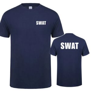 Swat T Shirt men polyester breathable top for sports casual wear easy to maintain clothes Eur size
