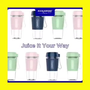 HANABISHI USB PORTABLE PERSONNEL JUICER/BLENDER HA3138B