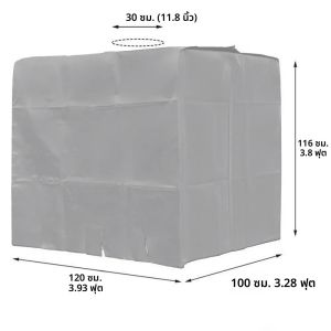 ผ้าคลุมถังน้ำน้ำ IBM 1000ลิตรเฟอร์นิเจอร์ในสวนกลางแจ้งกันน้ำกันฝุ่นกันฝนป้องกันหิมะ
