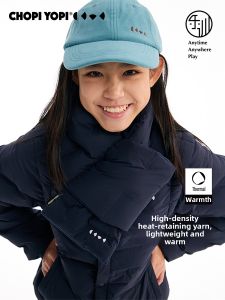 chopiyopi | Child Warm Flannel-Lined Down Neck Warmer
