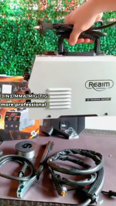 REAIM Mig welding machine inverter 3IN1 Gasless MIG/MMA/TIG - IGBT Inverter Portable Heavy Duty Original Welder 999A with Free Tools